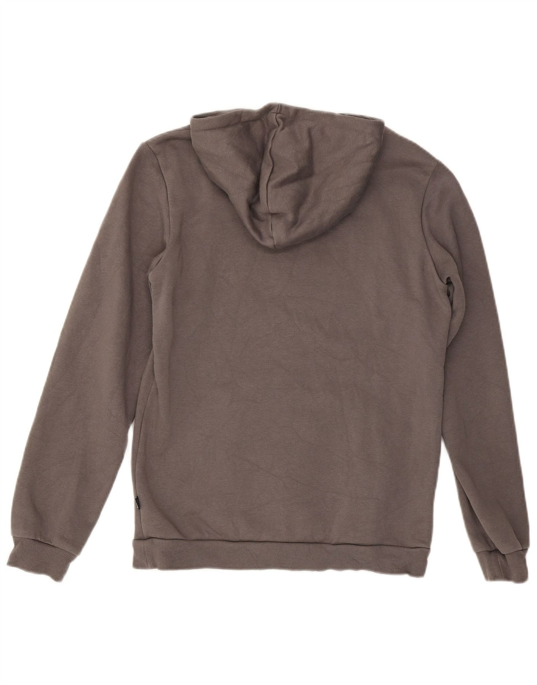 PUMA Boys Graphic Hoodie Jumper 15-16 Years  Grey Cotton