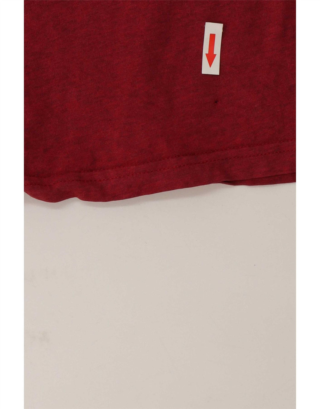 Carhartt Mens T-Shirt Top Medium Red Flecked Cotton