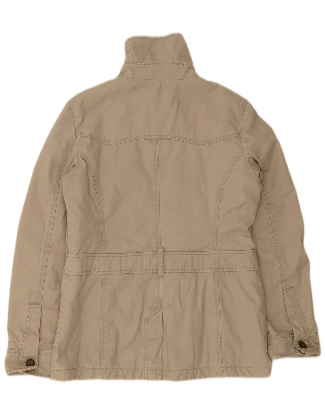 Lee Womens Utility Jacket UK 14 Medium Beige Cotton