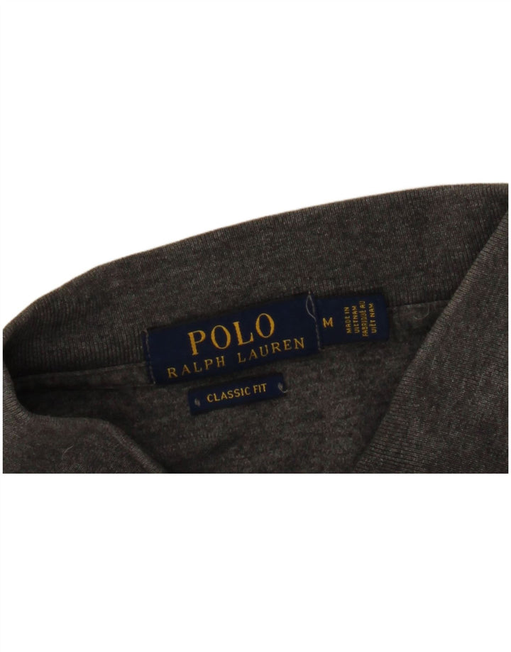 POLO RALPH LAUREN Mens Classic Fit Polo Shirt Medium Grey