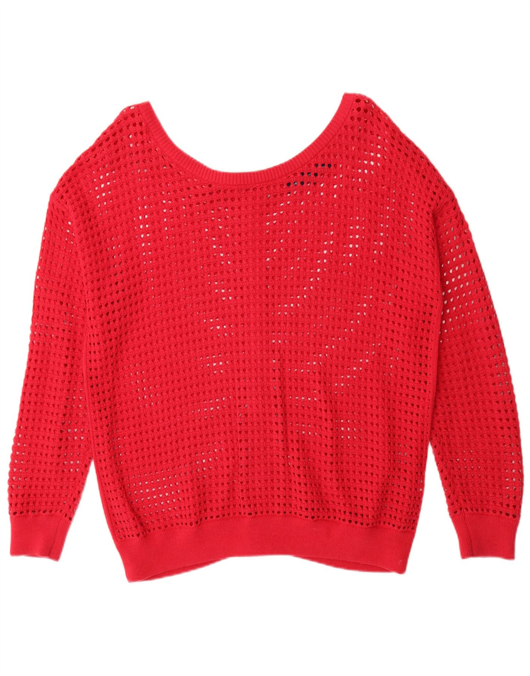 French Connection Womens Oversized Cardigan Sweater UK 14 Medium Red