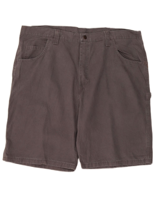 Wrangler Mens Cargo Shorts W42 2XL Grey Cotton