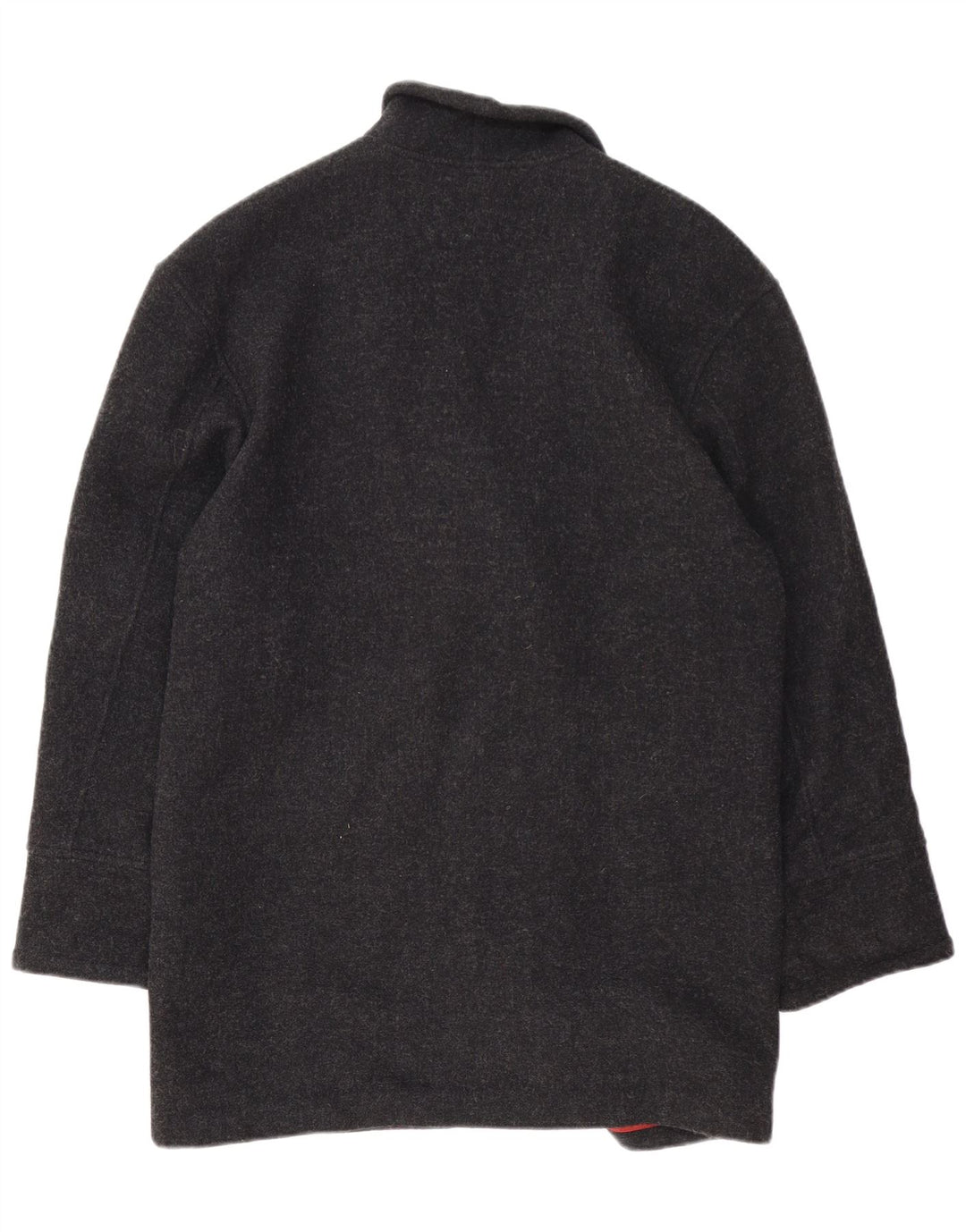 Vintage Womens Oversized Overcoat IT 42 Medium Grey Wool