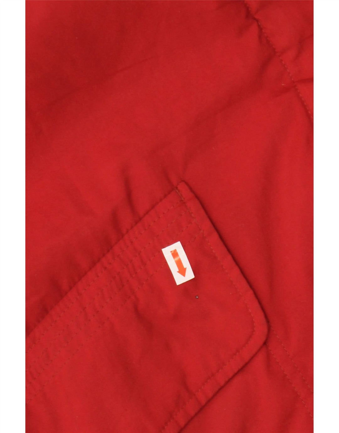 Vintage Womens Hooded Oversized Parka Jacket IT 44 Medium Red