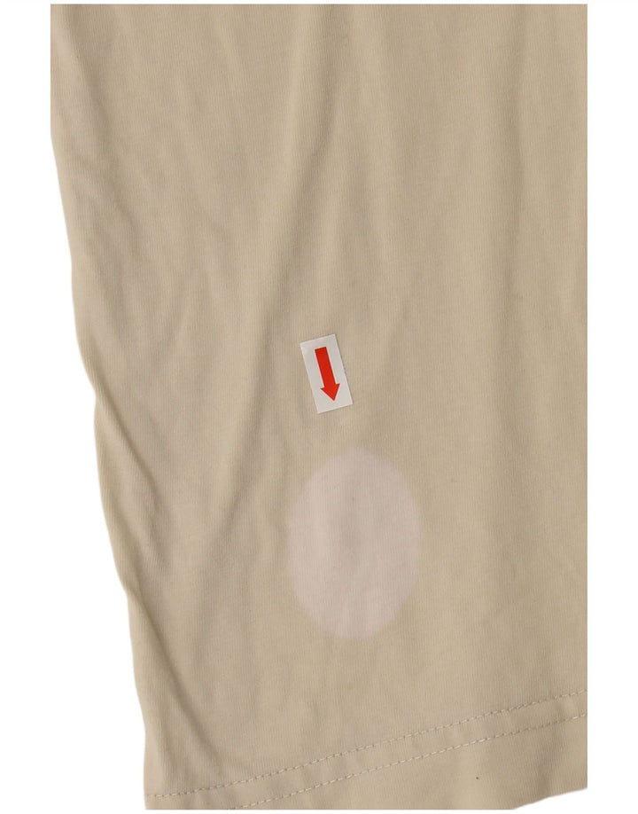 FILA Mens T-Shirt Top Large Beige