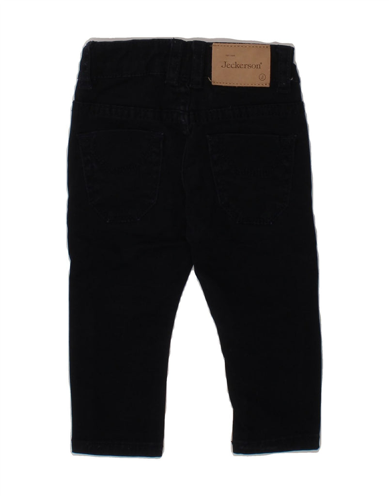 JECKERSON Baby Boys Straight Jeans 6-9 Months W18 L9 Navy Blue Cotton Vintage Jeckerson and Second-Hand Jeckerson from Messina Hembry 