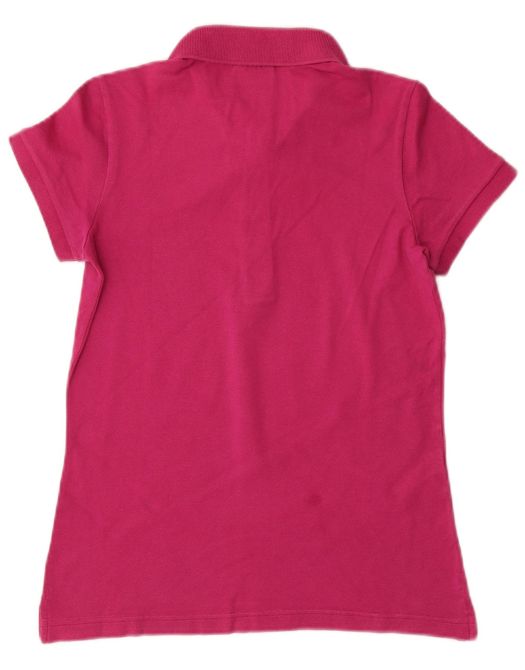 LACOSTE Womens Polo Shirt Size 38 Medium Pink Cotton