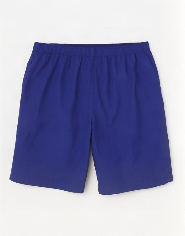 Umbro Mens Sport Shorts Large Blue Polyester