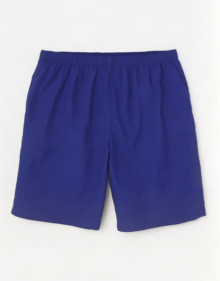 Umbro Mens Sport Shorts Large Blue Polyester