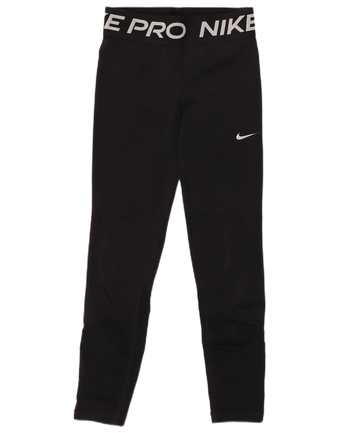 Nike Girls Leggings 8-9 Years WSmall Black Polyester