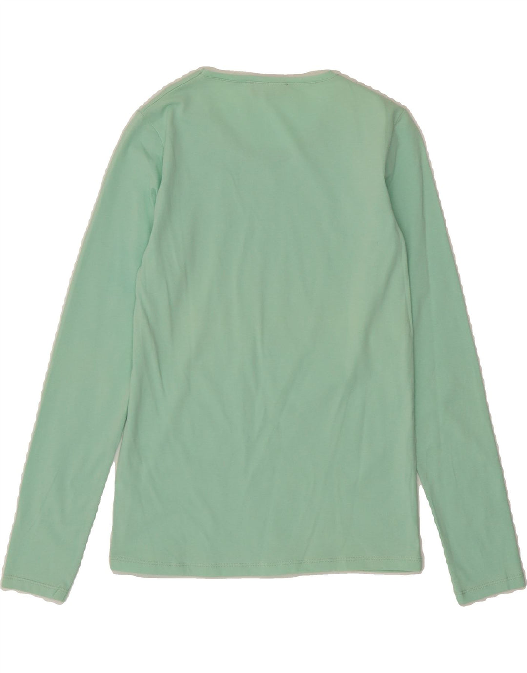 MASSIMO DUTTI Womens Top Long Sleeve UK 12 Medium Turquoise Vintage Massimo Dutti and Second-Hand Massimo Dutti from Messina Hembry 
