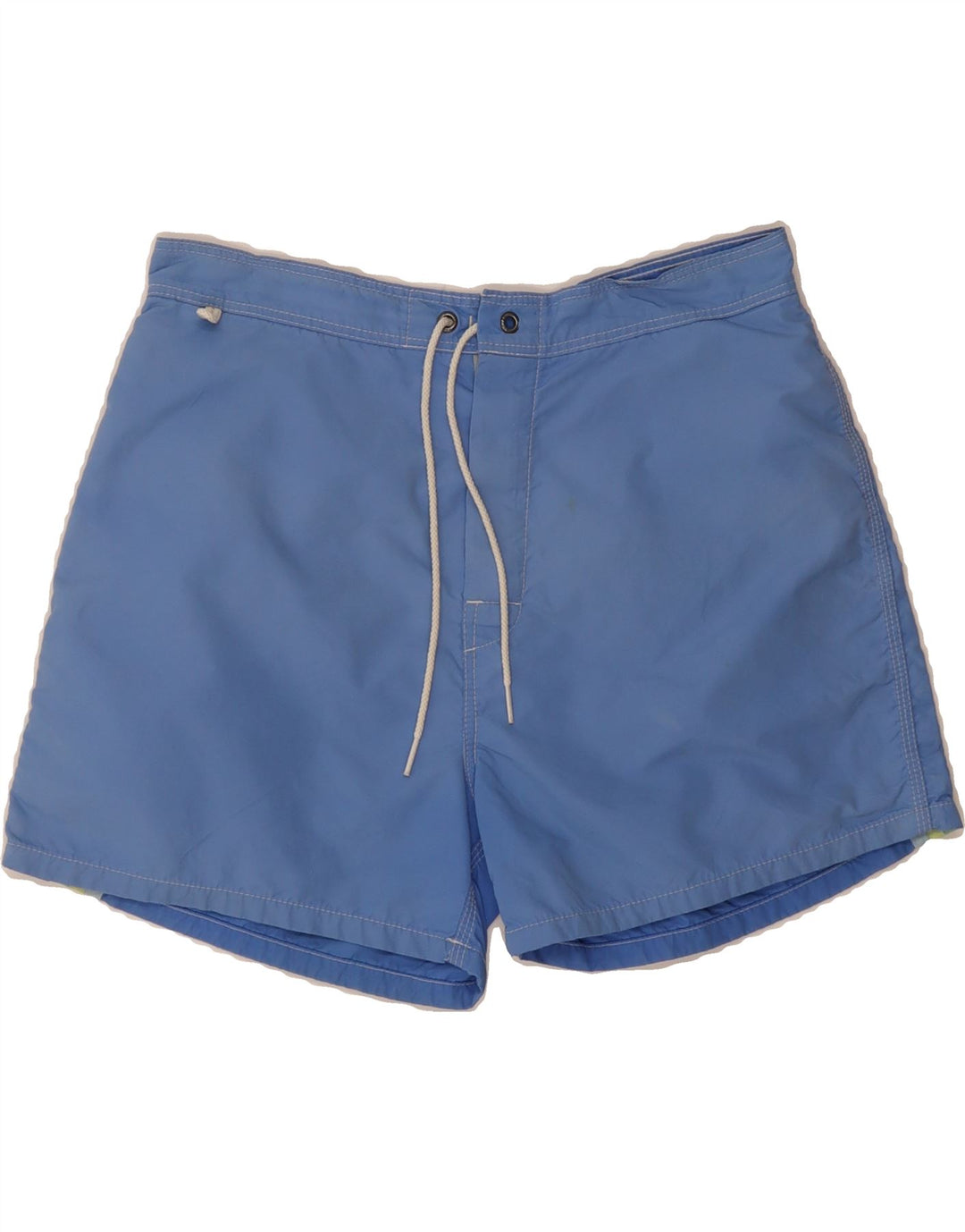 SUNDEK Womens Swimming Shorts UK 14 Medium Blue Vintage Sundek and Second-Hand Sundek from Messina Hembry 
