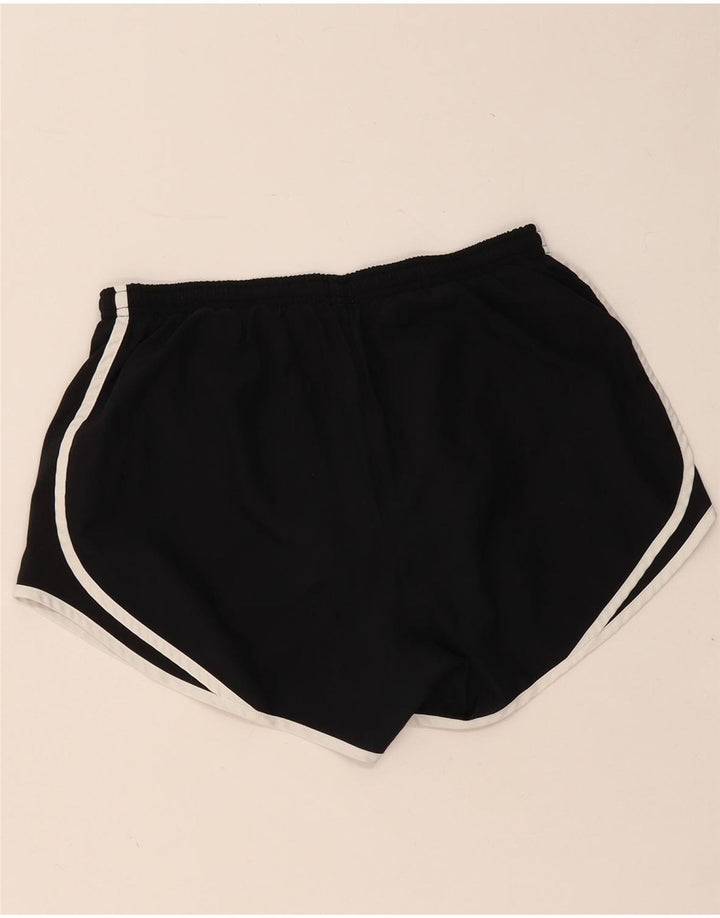NIKE Womens Dri Fit Sport Shorts UK 12 Medium  Black