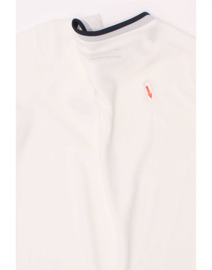 Lotto Womens T-Shirt Top UK 8 Small White