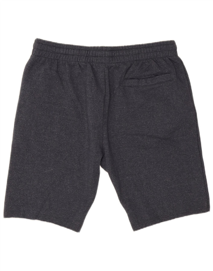 Ecko Unltd Mens Graphic Sport Shorts Large  Navy Blue Polyester