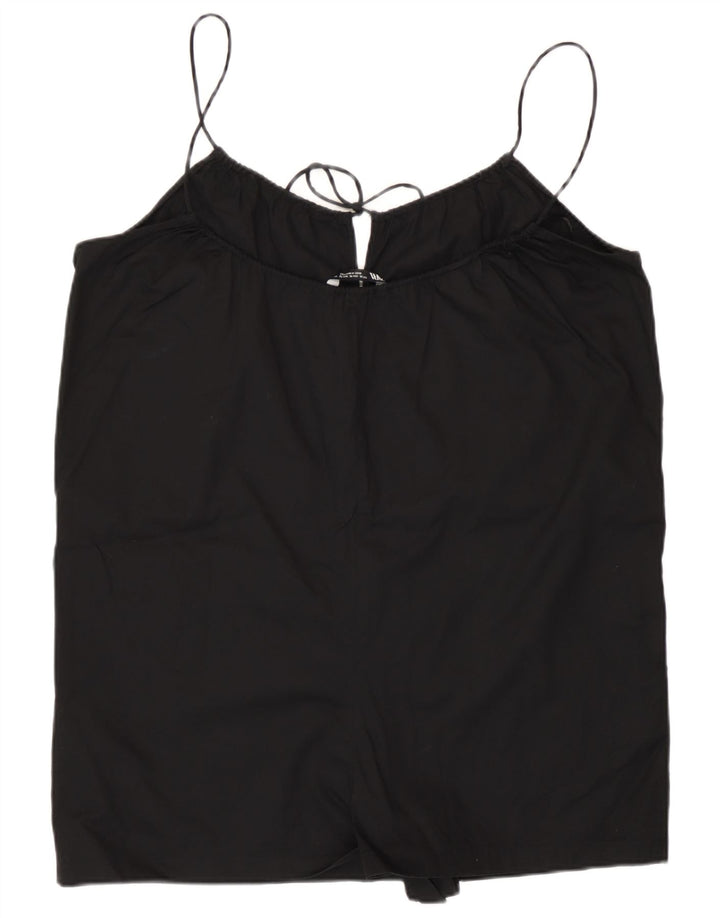 Zara Womens Playsuit UK 18 XL Black