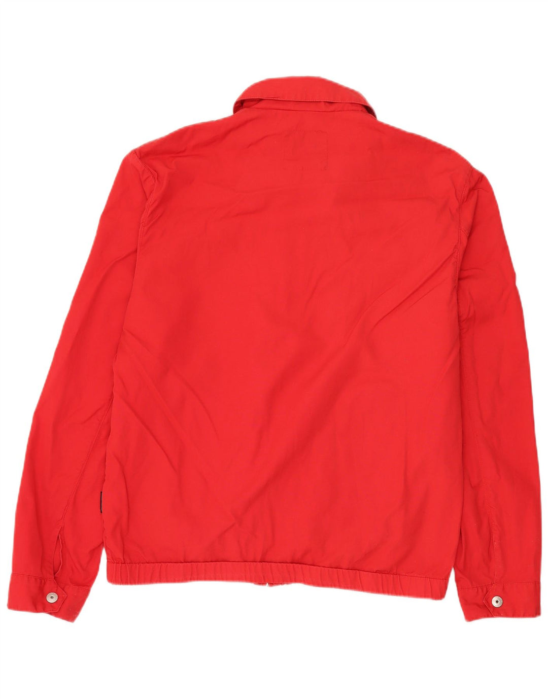 Sergio Tacchini Mens Bomber Jacket UK 44 2XL Red Cotton