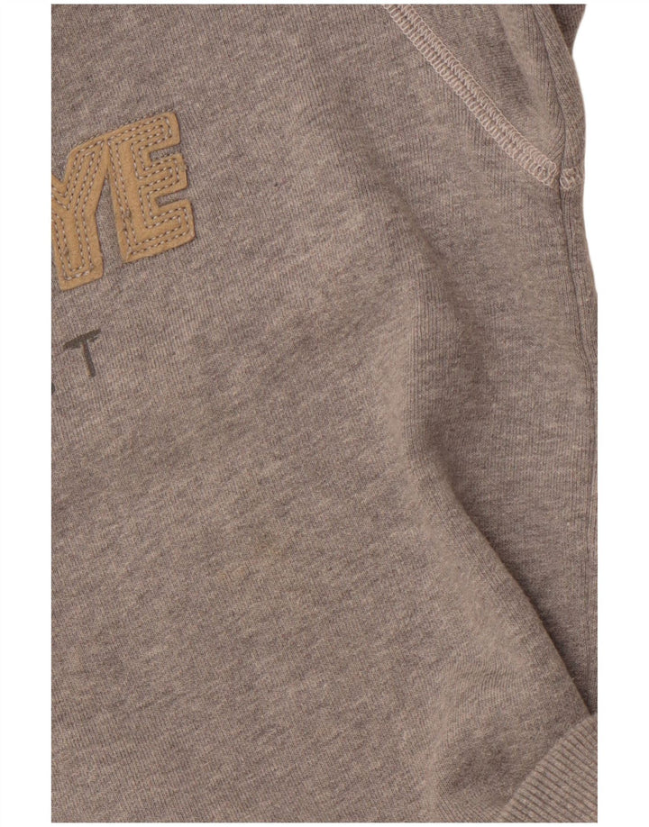 MURPHY & NYE Mens Sailmakers Graphic Sweatshirt Jumper Small Grey Cotton