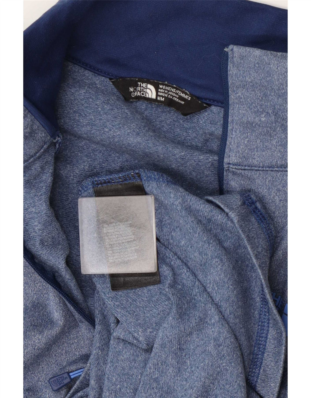 The North Face Womens Pullover Tracksuit Top UK 12 Medium Blue Colourblock