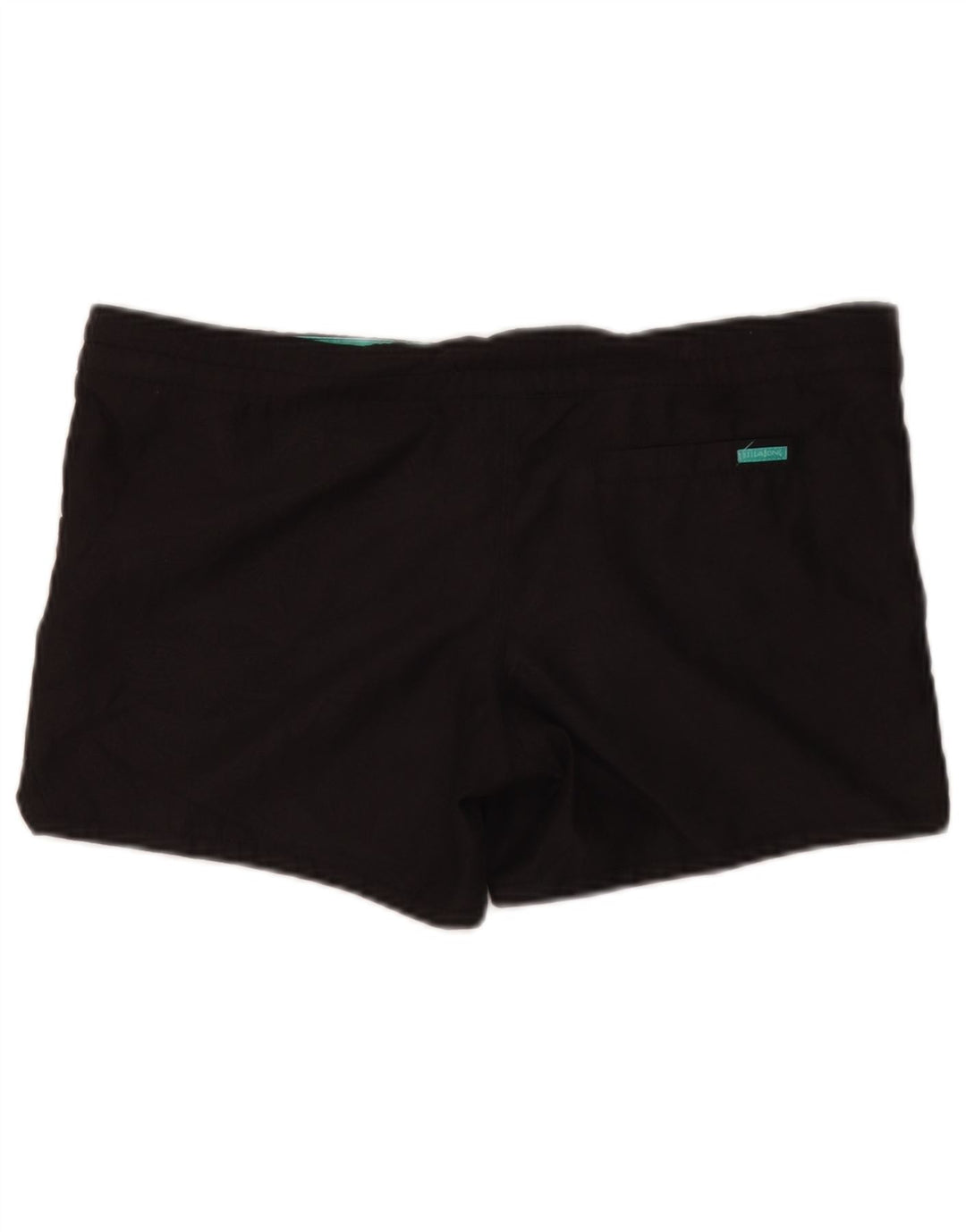 Billabong Womens Graphic Swimming Shorts US 10 Large Black Polyester