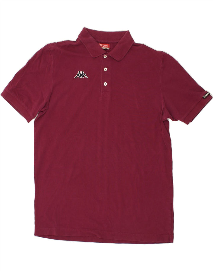 KAPPA Mens Polo Shirt XL Maroon Cotton Vintage Kappa and Second-Hand Kappa from Messina Hembry 