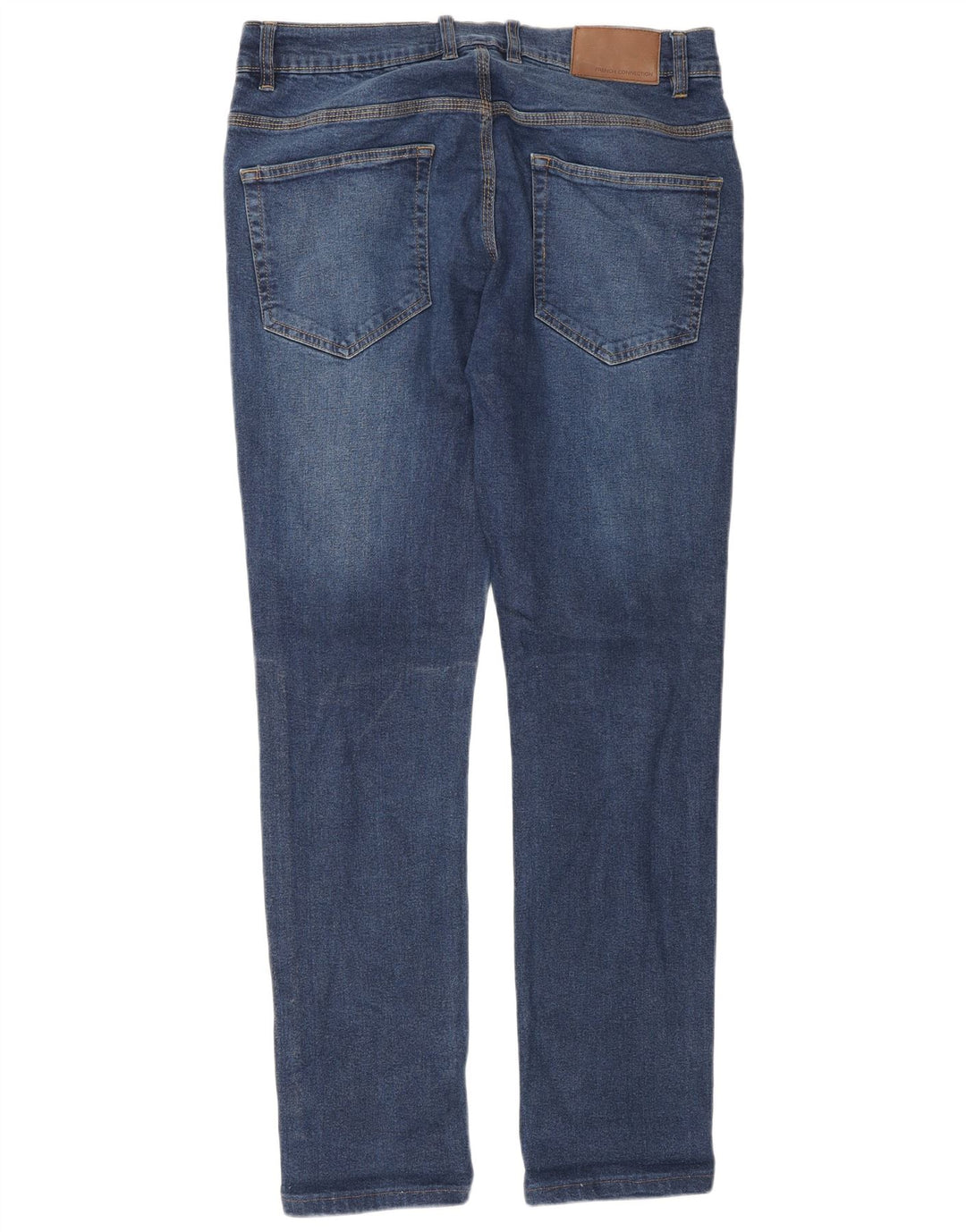 French Connection Mens Slim Jeans W34 L32 Blue Cotton