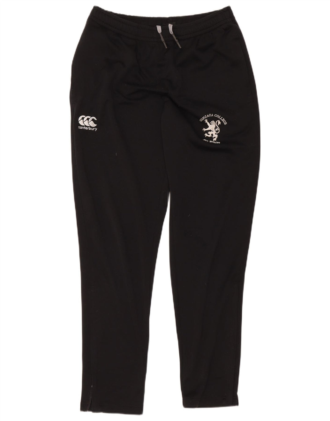 Canterbury Mens Graphic Tracksuit Trousers Medium Black Polyester