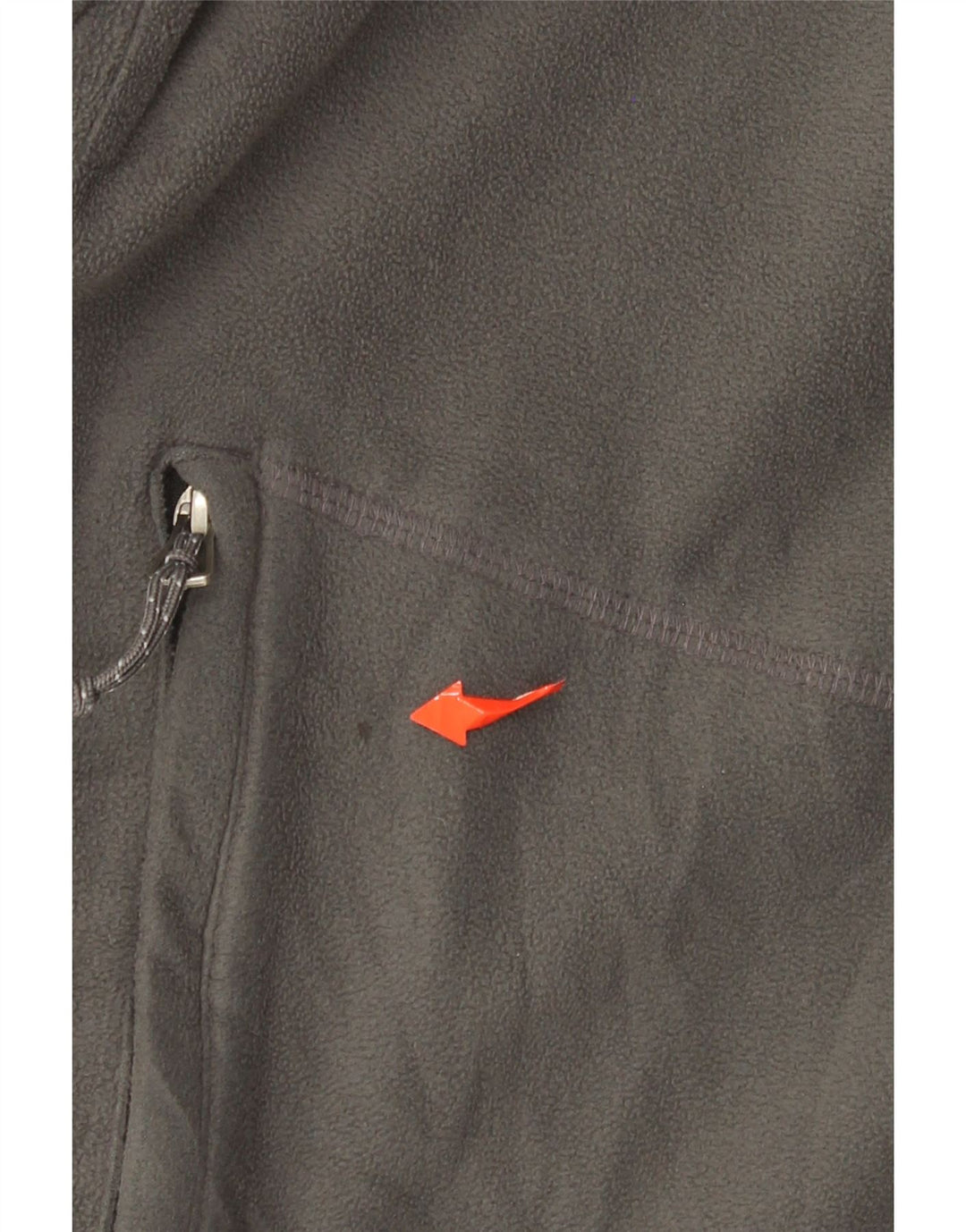 Columbia Mens Fleece Jacket UK 38 Medium Grey Polyester