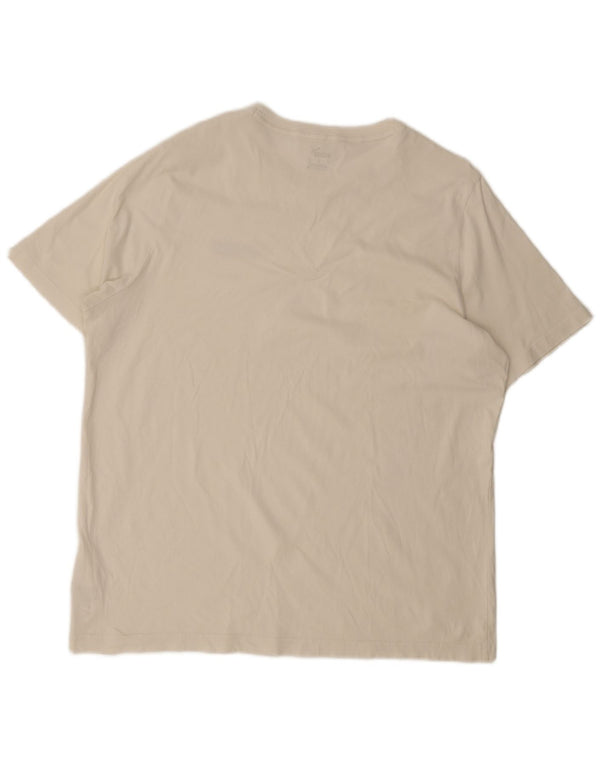 Puma Mens T-Shirt Top XL White Cotton
