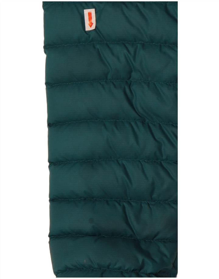 Rab Womens Hooded Padded Jacket UK 10 Small Green Polyamide