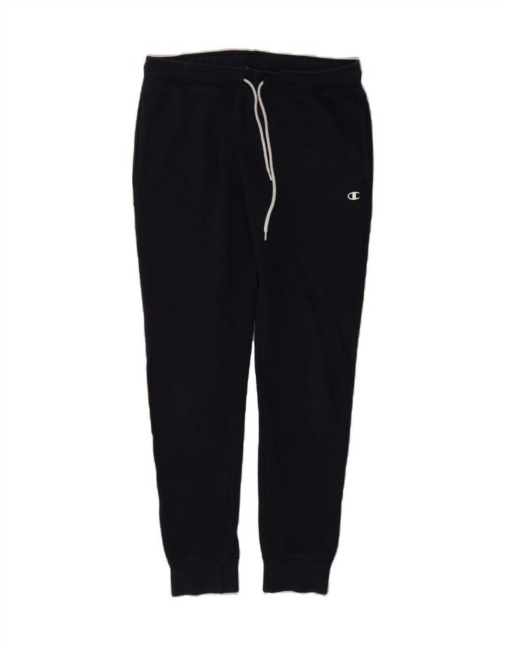 CHAMPION Mens Tracksuit Trousers Joggers Large Navy Blue Vintage Champion and Second-Hand Champion from Messina Hembry 