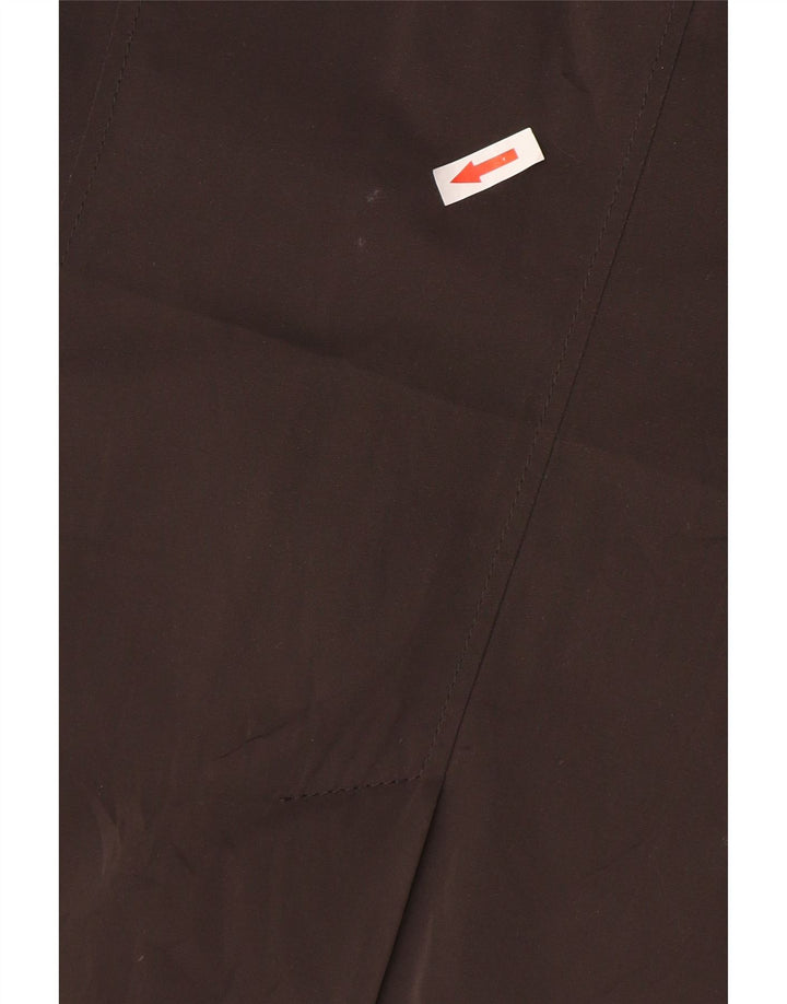 Hugo Boss Womens Trench Coat UK 14 Medium Grey Polyester