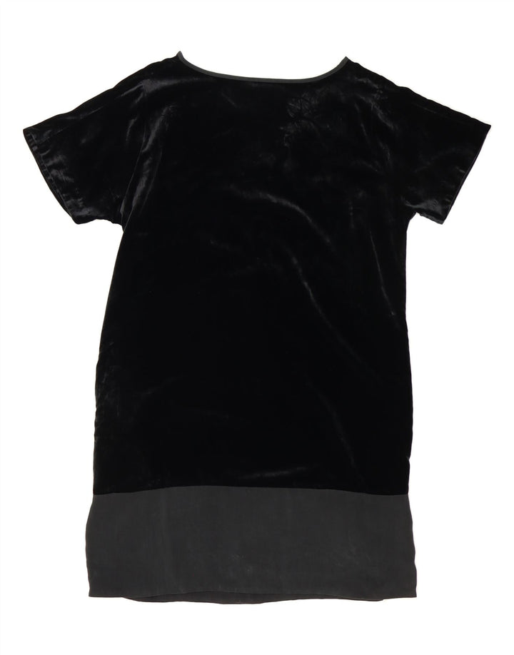 PER UNA Womens Sheath Dress UK 14 Large Black Viscose Vintage Per Una and Second-Hand Per Una from Messina Hembry 