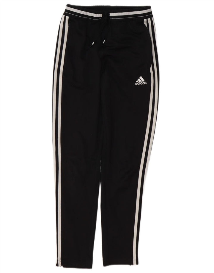 ADIDAS Boys Climacool Tracksuit Trousers 11-12 Years  Black Polyester