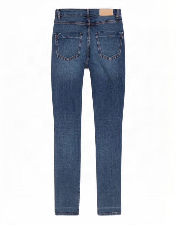 Zara Womens High Rise Skinny Jeans EU 36 XS W26 L2 Blue