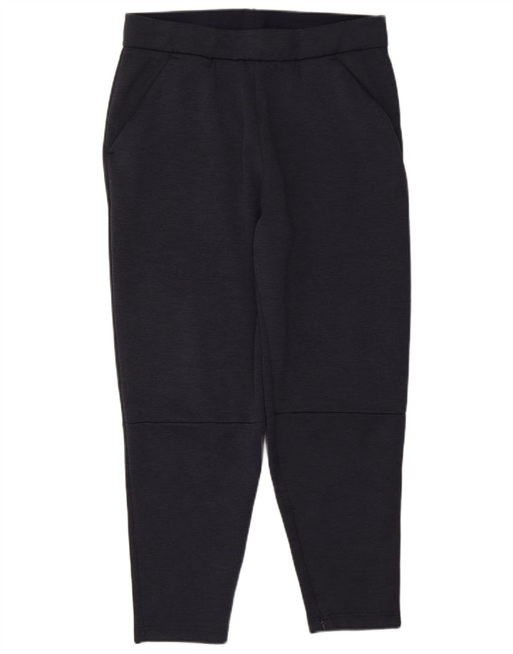 Adidas Mens Tracksuit Trousers Large Navy Blue Flecked Polyester