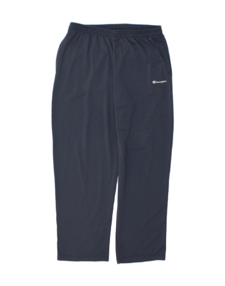 CHAMPION Mens Tracksuit Trousers XL  Navy Blue Polyester Vintage Champion and Second-Hand Champion from Messina Hembry 