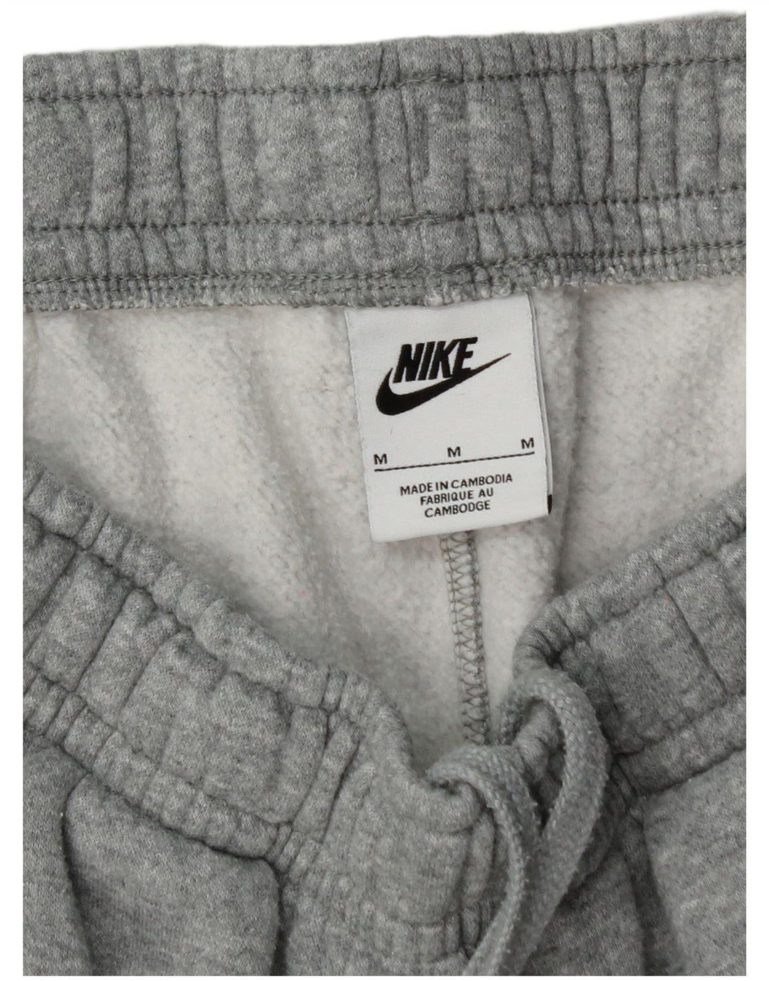 NIKE Mens Cargo Tracksuit Trousers Joggers Medium  Grey Cotton