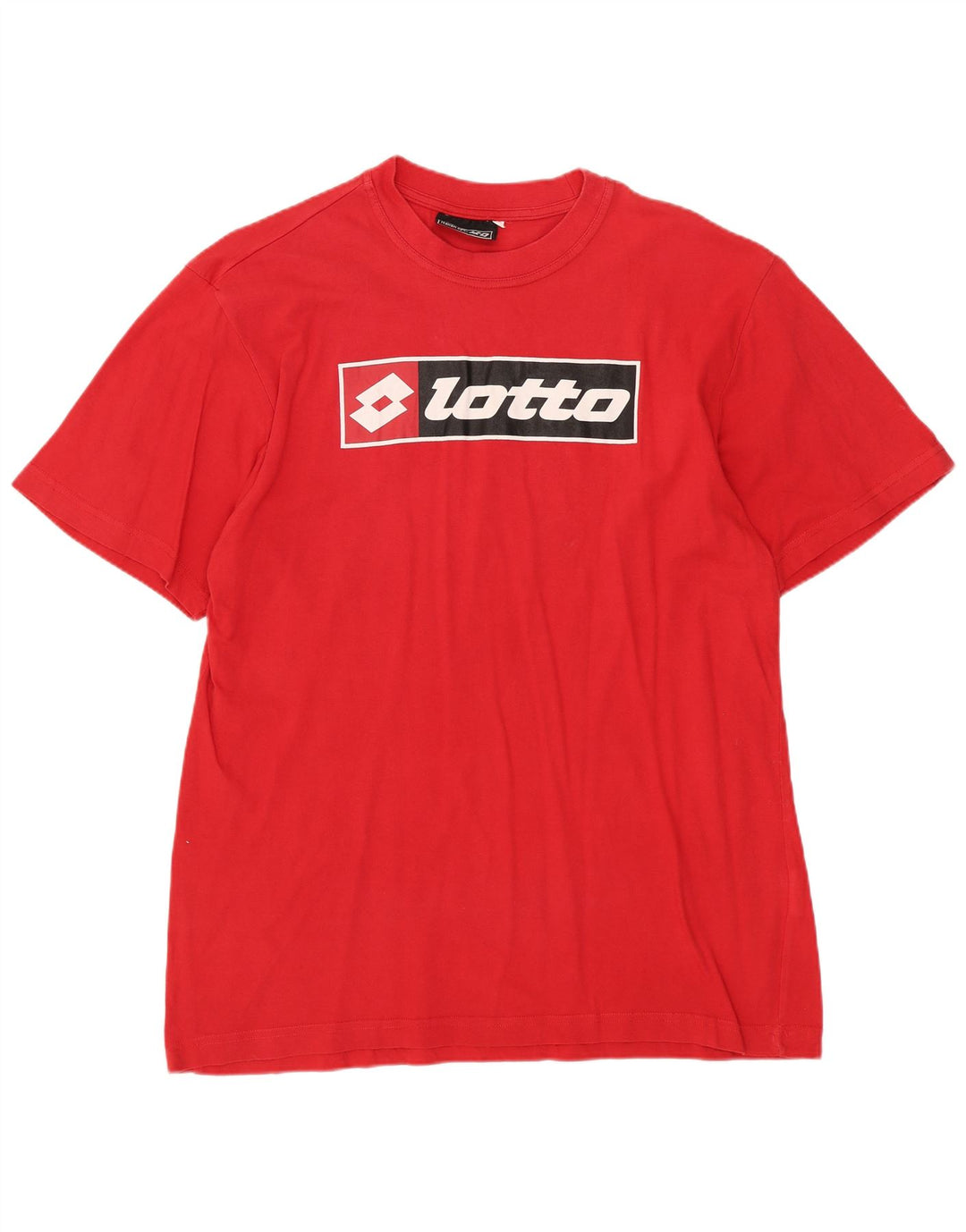 LOTTO Mens Graphic T-Shirt Top Medium Red Cotton