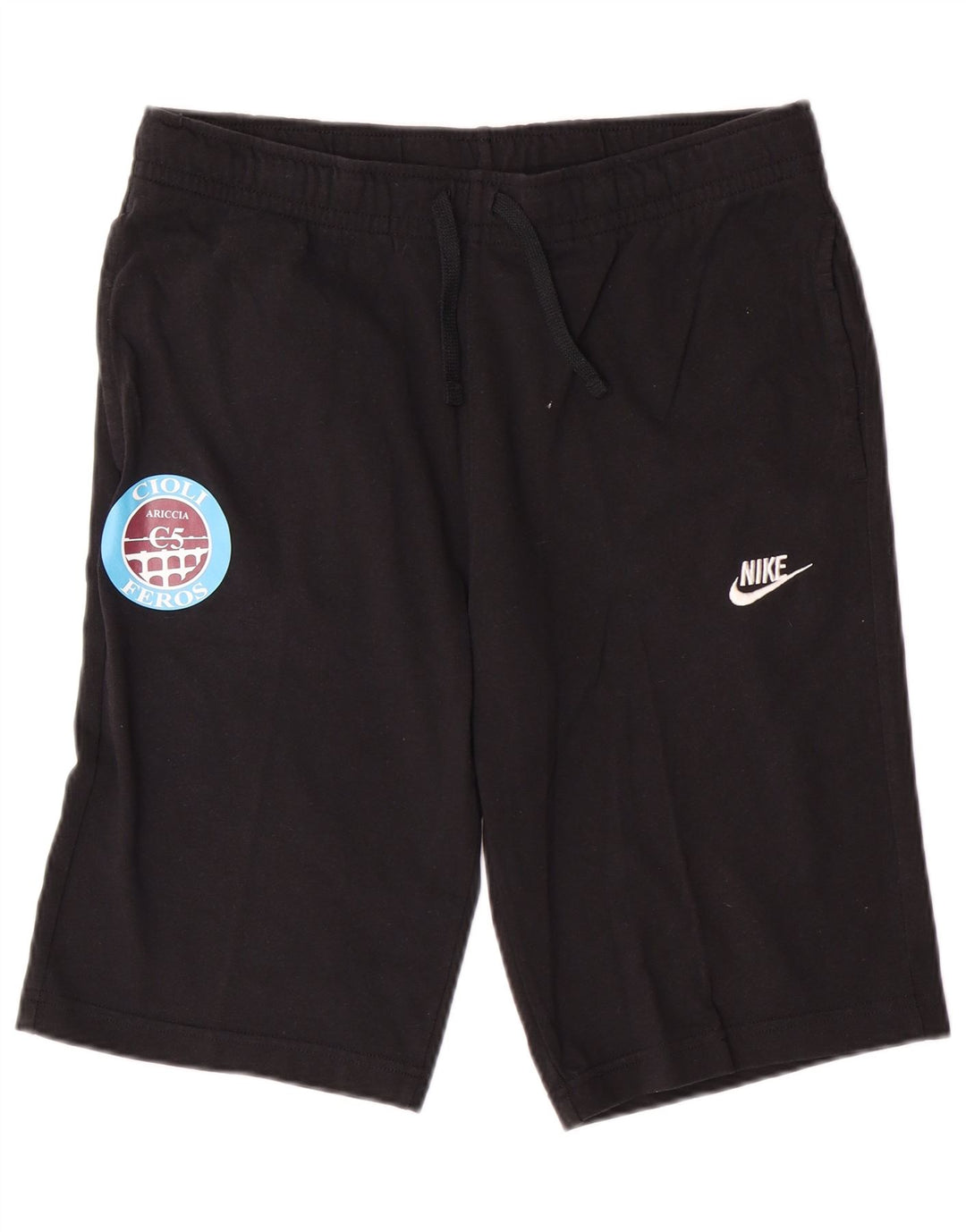 NIKE Mens Sport Shorts Medium  Black Cotton