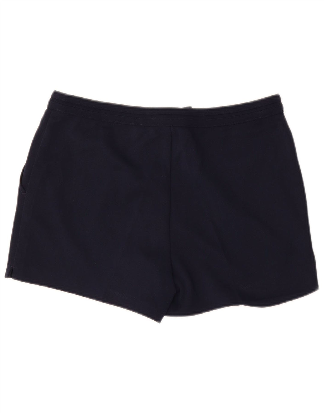 SERGIO TACCHINI Mens Chino Shorts IT 52 XL W34 Navy Blue Polyester