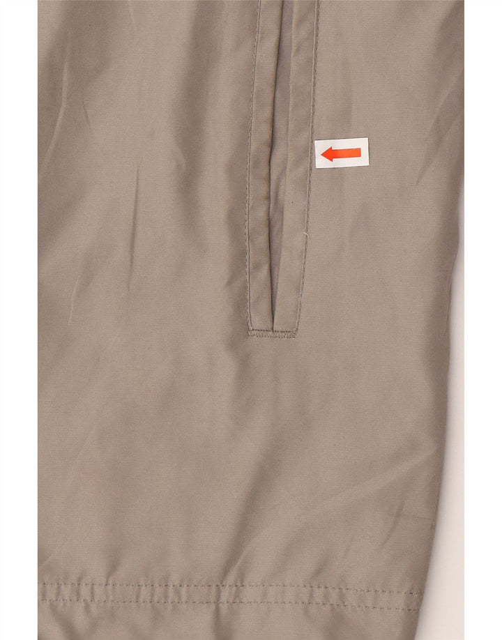 CHAMPION Mens Tracksuit Top Jacket Large Grey Polyester