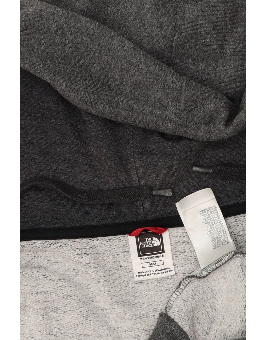 THE NORTH FACE Mens Zip Hoodie Sweater Medium Grey Cotton Vintage The North Face and Second-Hand The North Face from Messina Hembry 