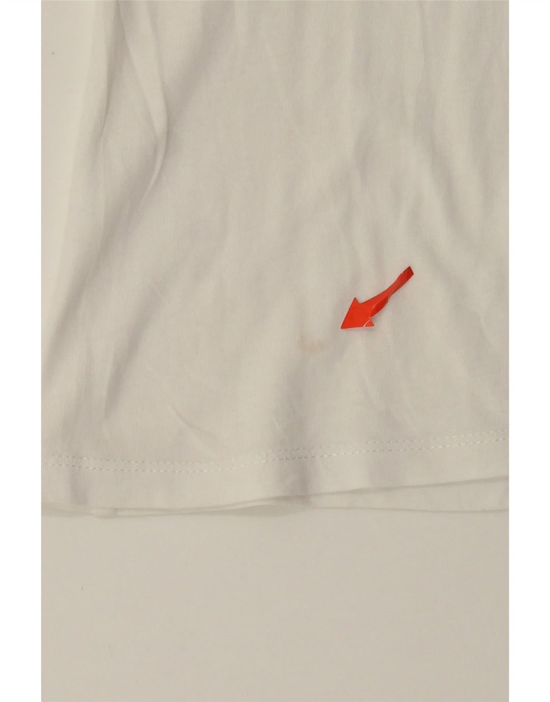 Guess Womens Graphic T-Shirt Top UK 12 Medium White