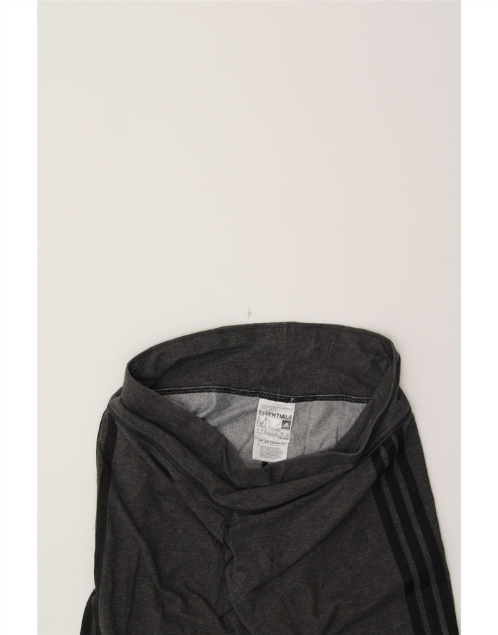 ADIDAS Womens Climalite Crop Leggings UK 12/14 Medium  Grey Polyester Vintage Adidas and Second-Hand Adidas from Messina Hembry 