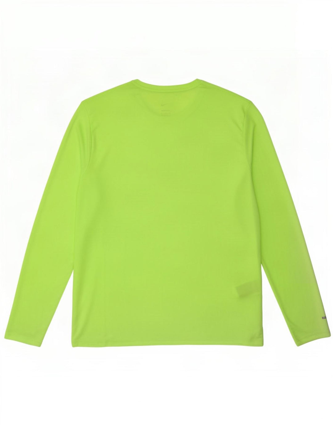 Nike Mens Dri Fit Top Long Sleeve XL Green Polyester
