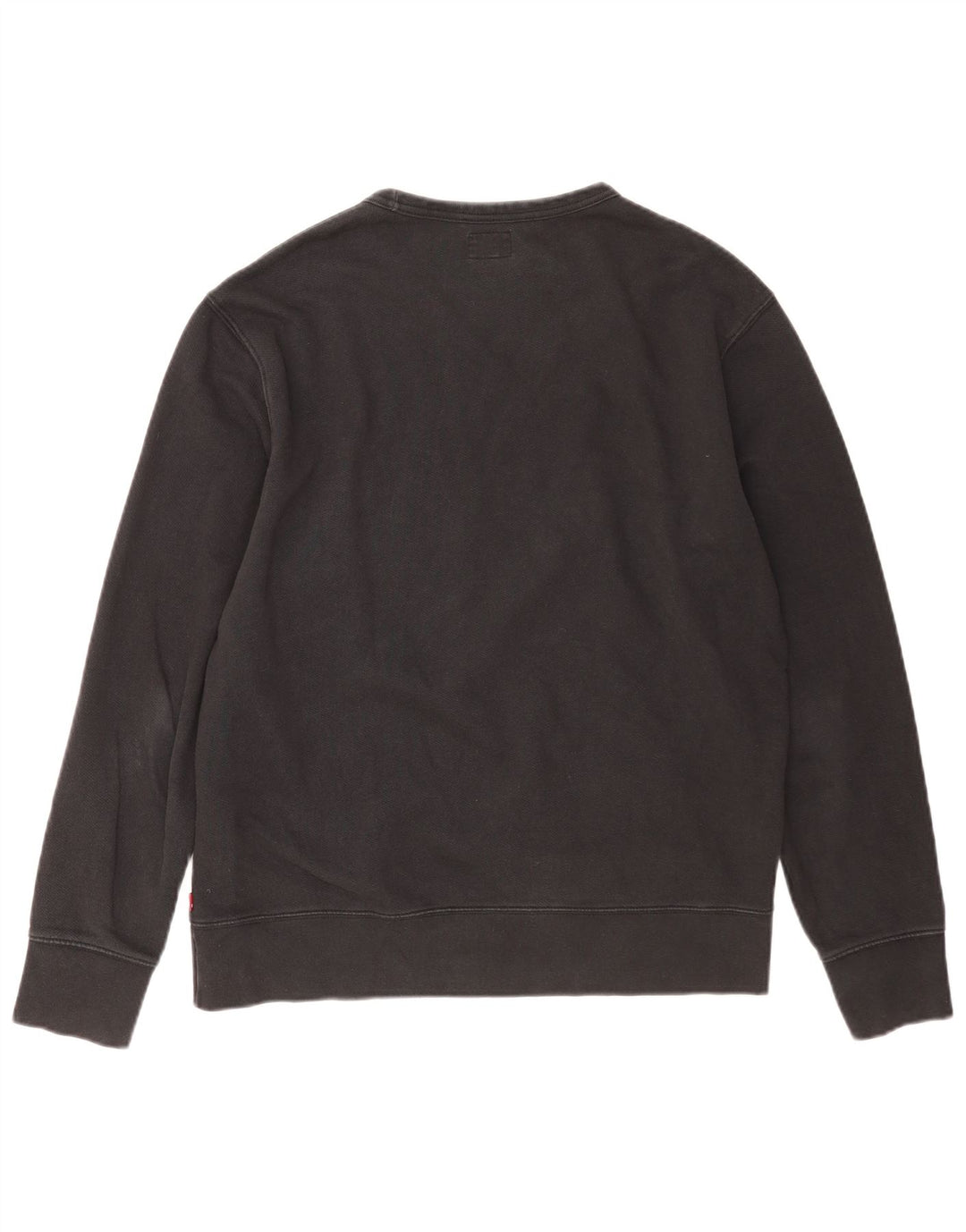 Levi's Mens Graphic Sweatshirt Jumper Medium Black Cotton