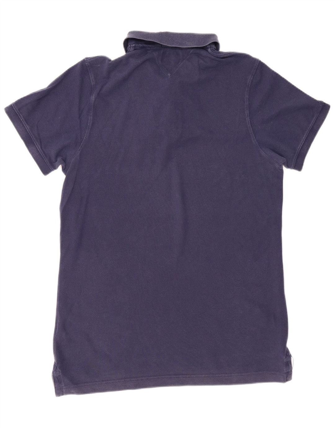 TOMMY HILFIGER Mens Polo Shirt XL Navy Blue Cotton