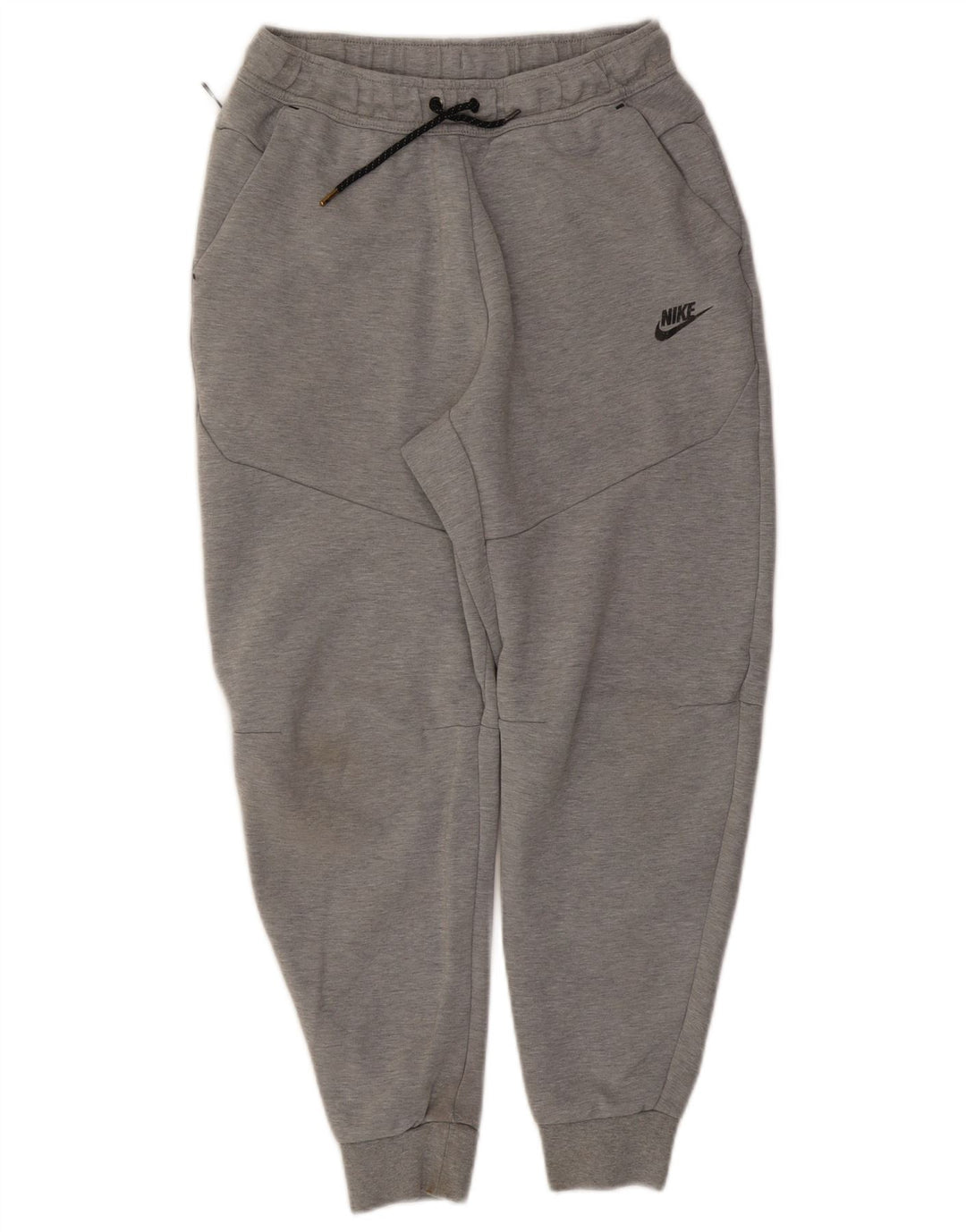 NIKE Mens Tracksuit Trousers Joggers Medium  Grey Flecked Cotton