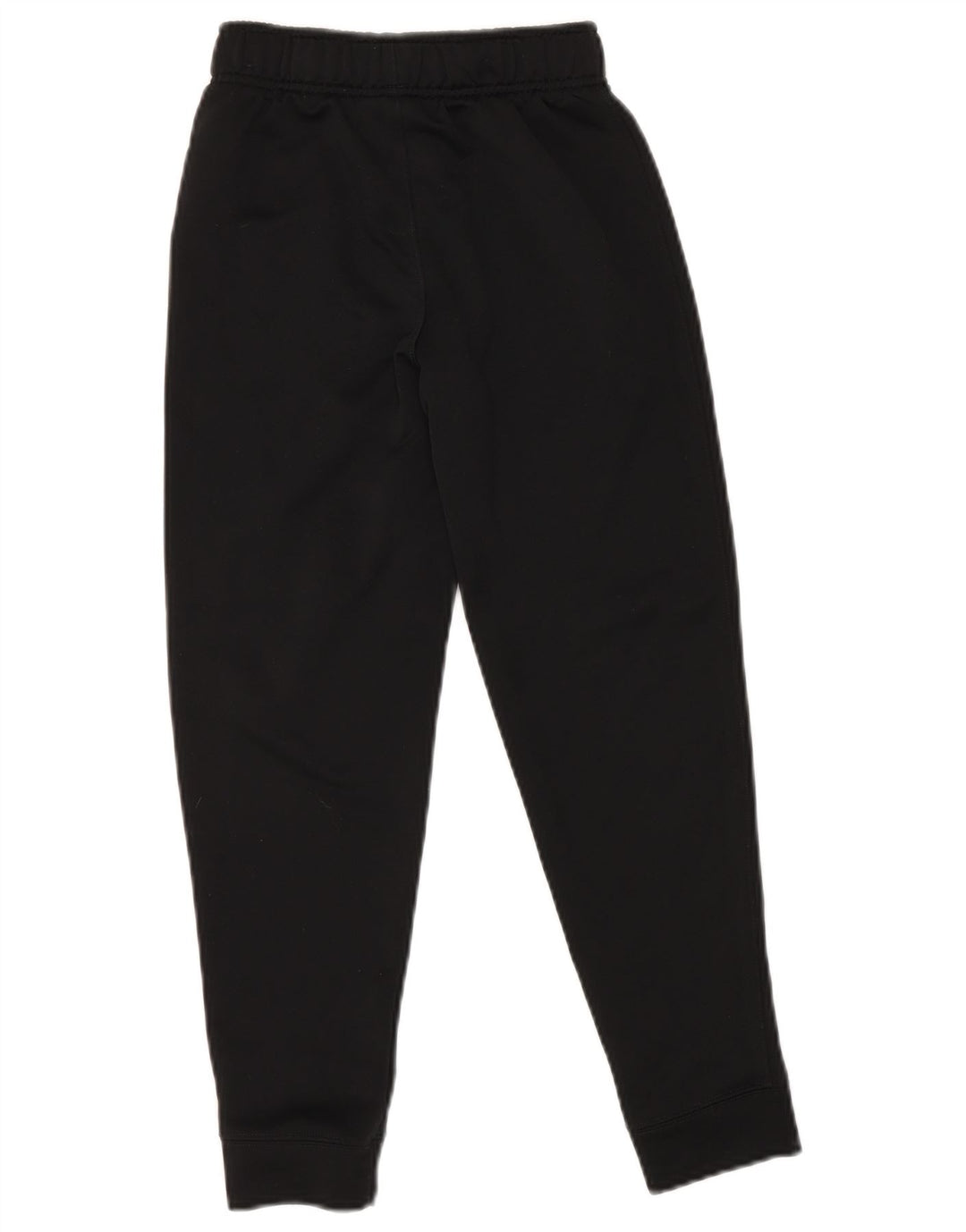 NIKE Boys Tracksuit Trousers Joggers 8-9 Years Small Black Polyester
